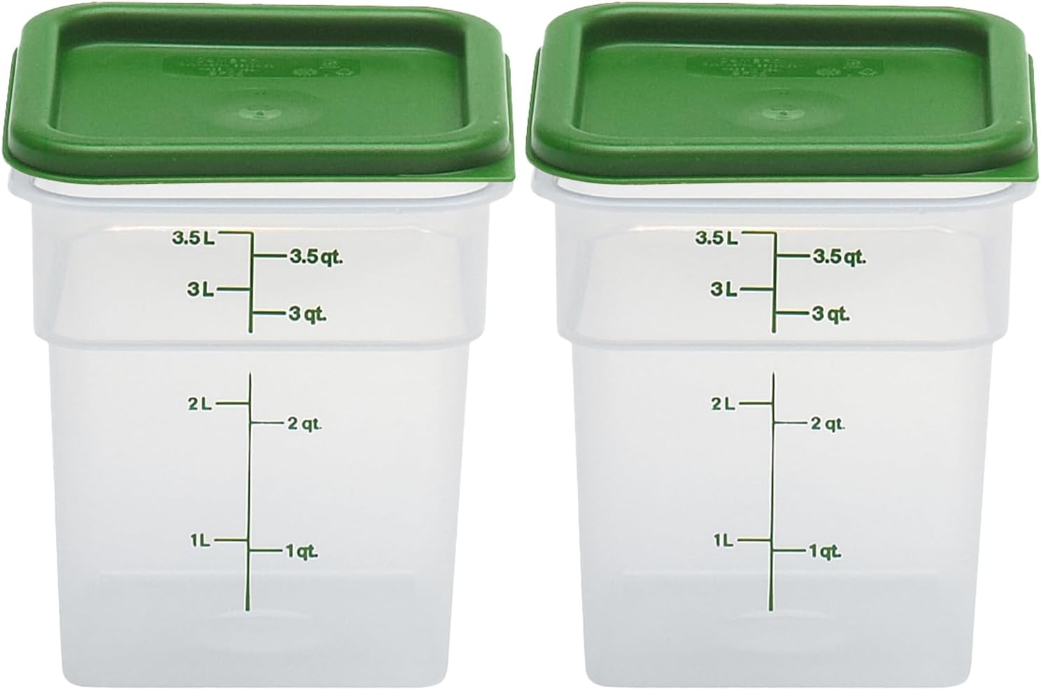 Square Food Storage Containers - Food Storage Quart Containers recension och pris