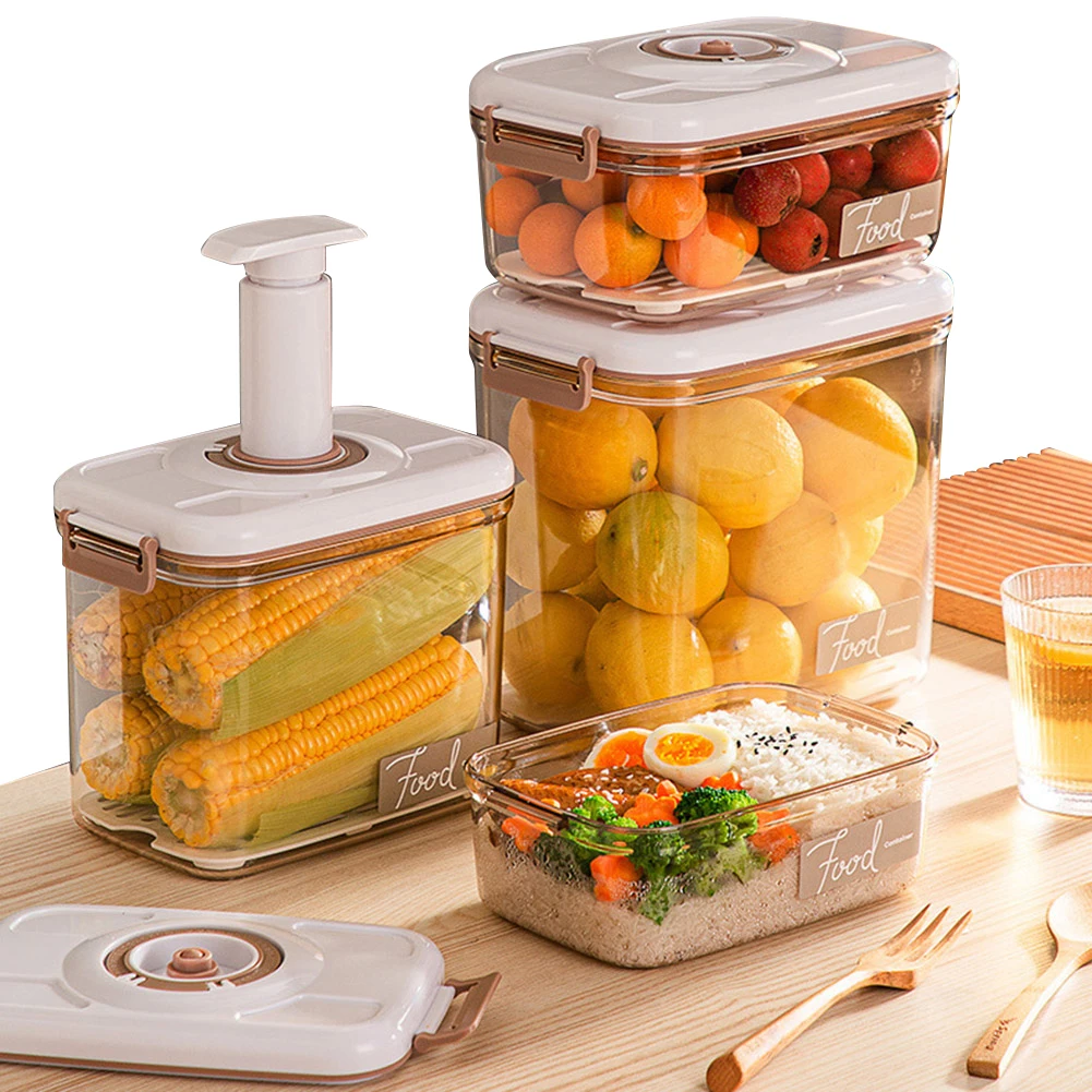 Vacuum Food Storage Box Vacuum - Food Storage Time recension och pris