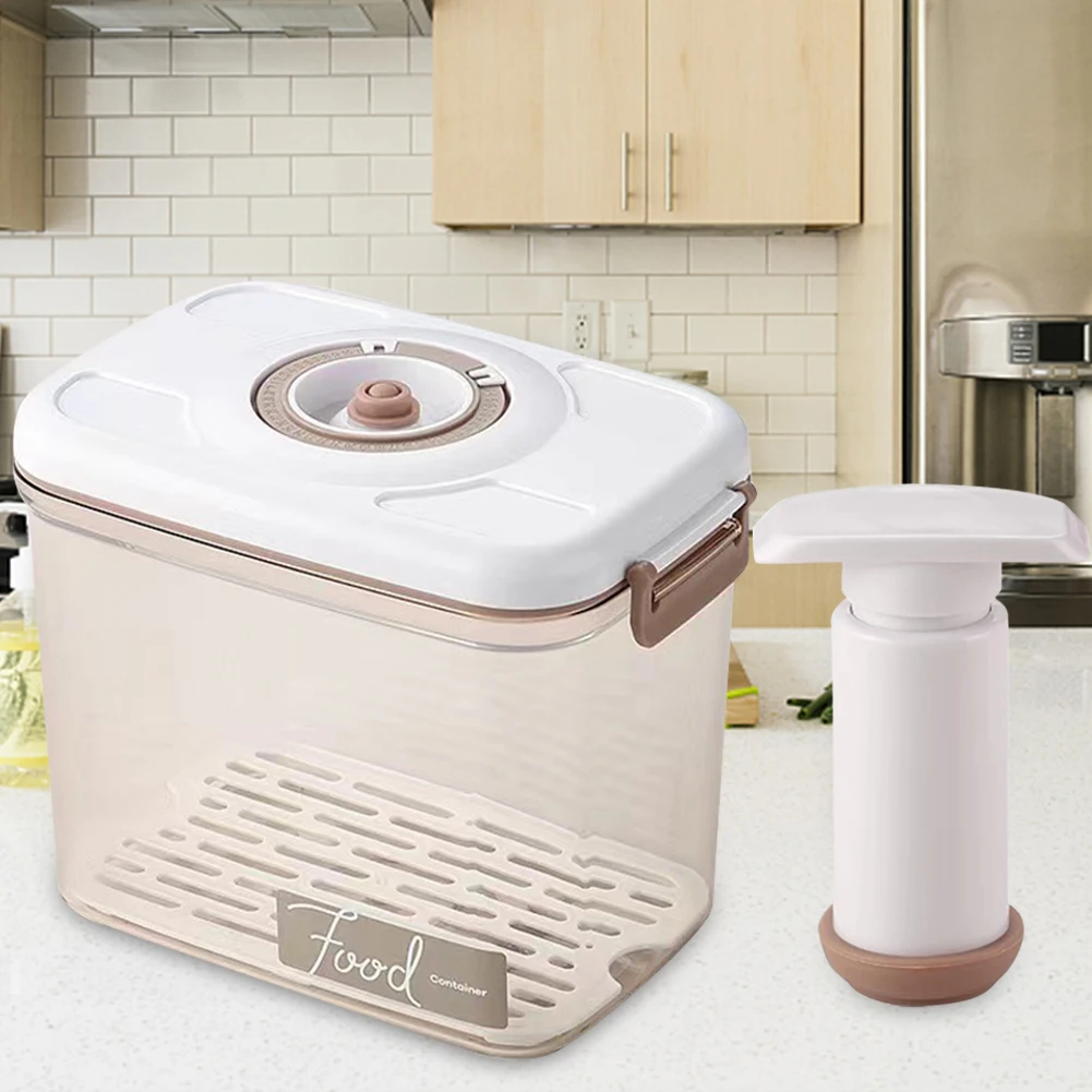 Vacuum Food Storage Box Vacuum - Food Storage Time recension och pris