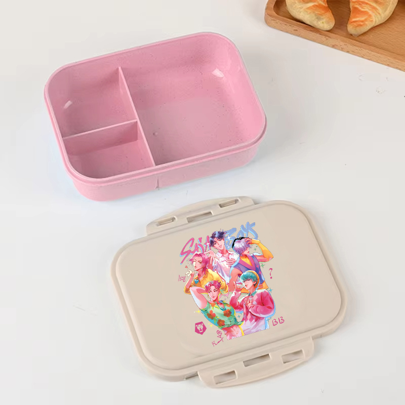 KPop Demon Hunters Lunch Box A - Food Storage Jars Plastic recension och pris