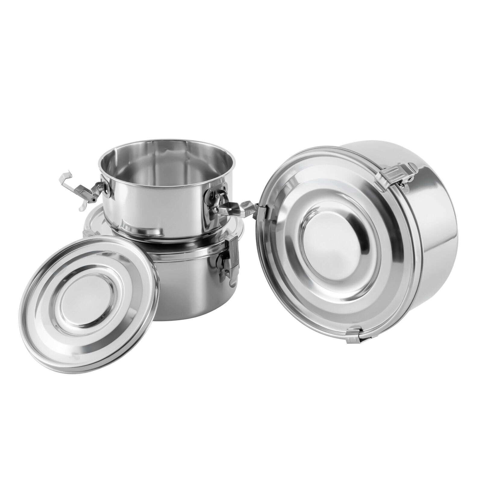 3-Tiers Food Storage Container - Food Storage Stainless Steel Containers recension och pris