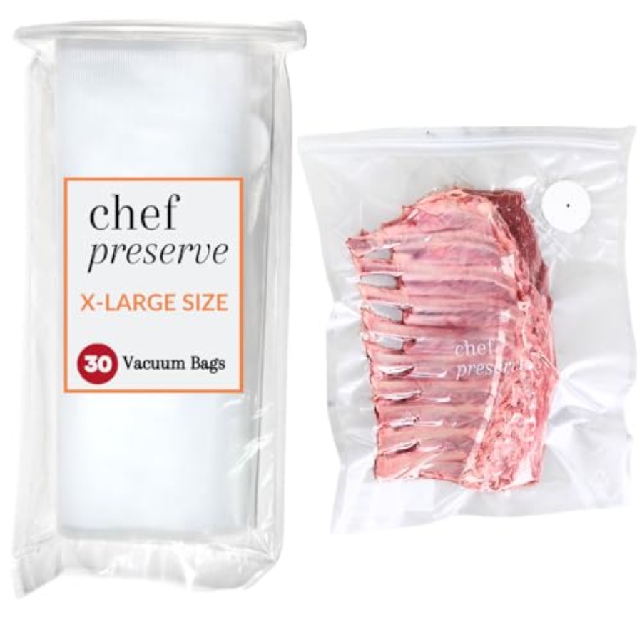 Reusable Vacuum Sealer Bags fo - Food Storage Bags Reusable recension och pris