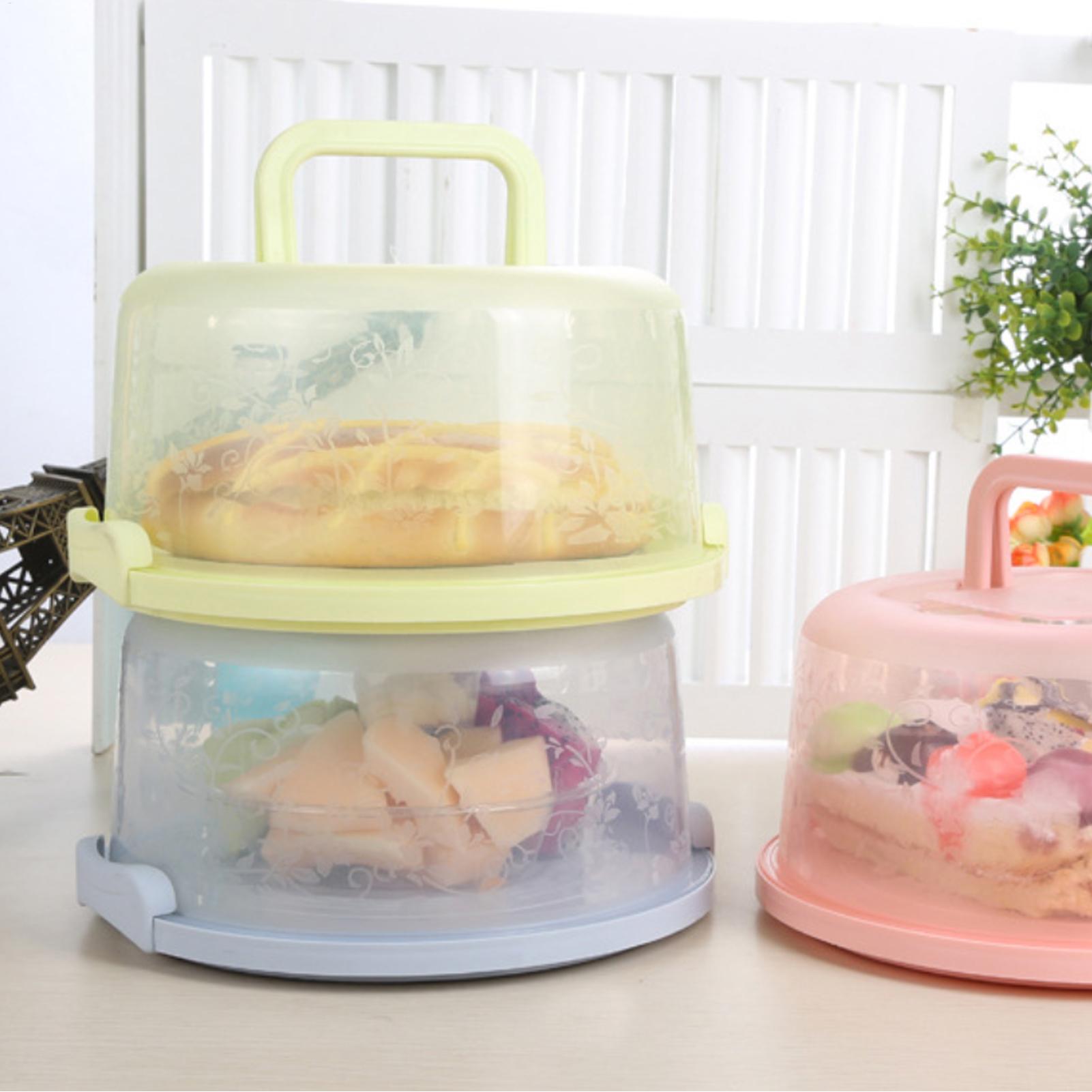 Handheld Cake Carrier Reusable - Food Storage Time recension och pris