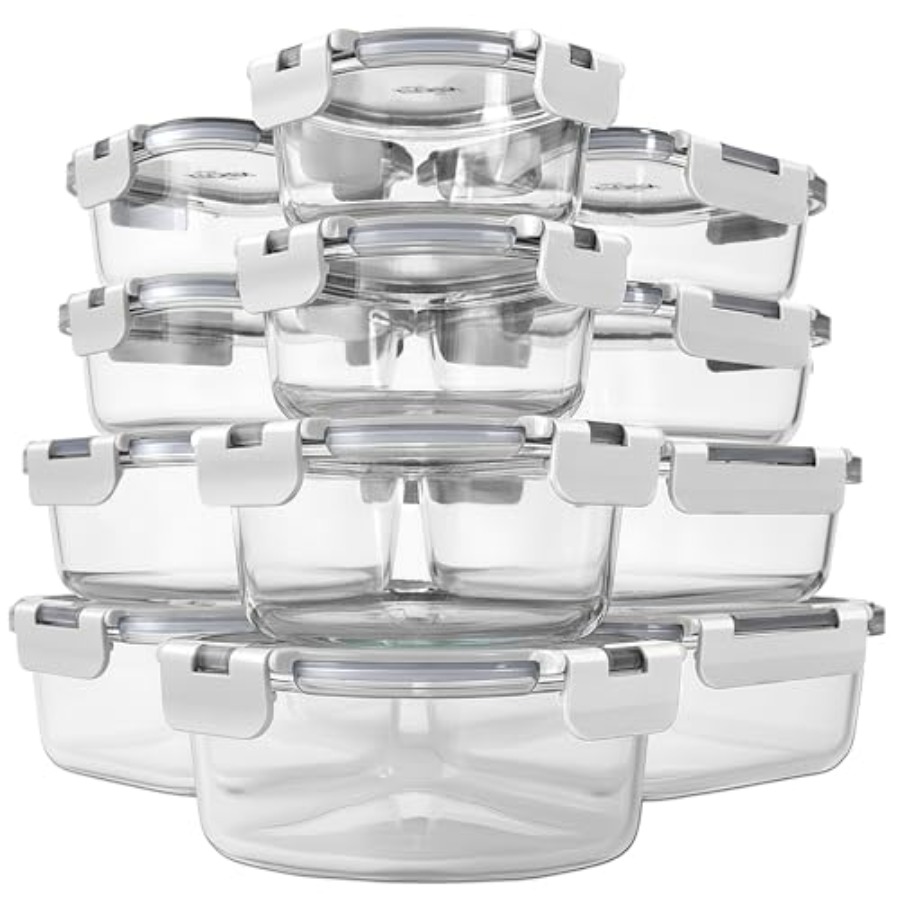 KITCHEN SHOPPE 24pc Borosilica - Food Storage And Container recension och pris
