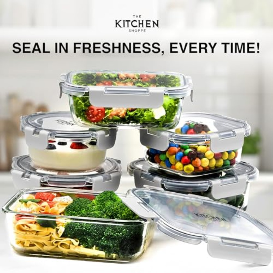 KITCHEN SHOPPE 24pc Borosilica - Food Storage And Container recension och pris