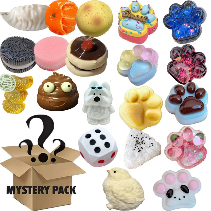 Mystery Fidget Toy Blind Box , - Food Storage Lock Box recension och pris