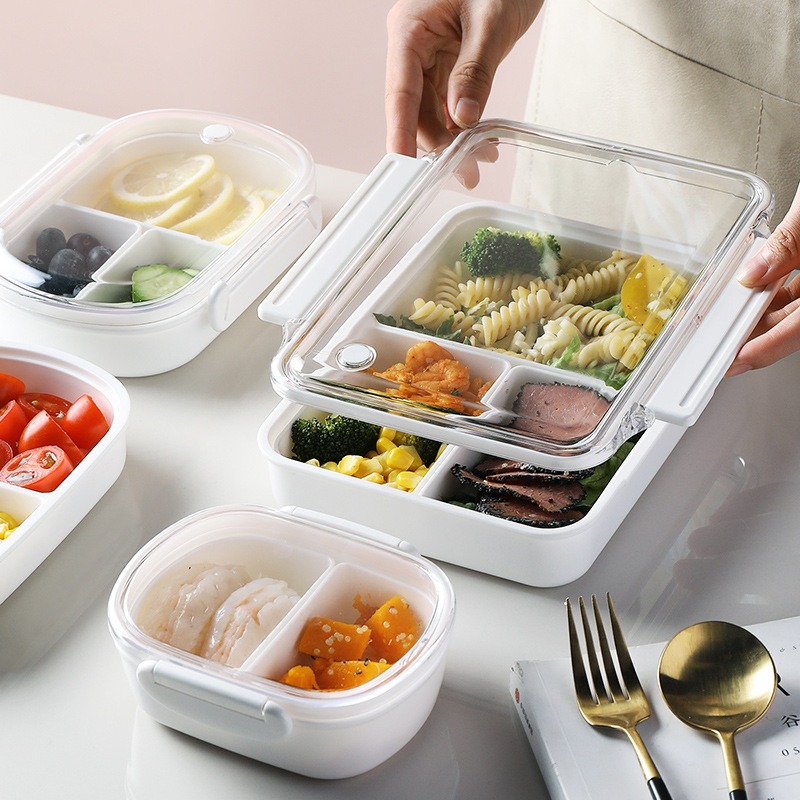 Microwave-safe Lunchbox with C - Food Storage Freezer Containers recension och pris