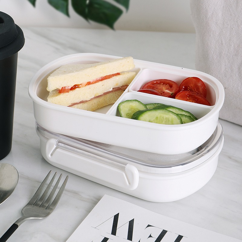 Microwave-safe Lunchbox with C - Food Storage Freezer Containers recension och pris