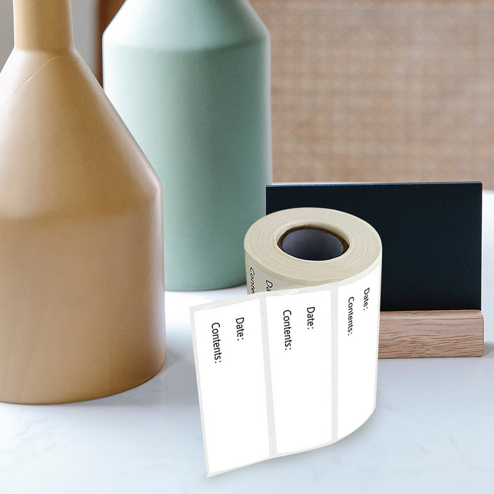 1 Roll Portable Food Labels fo - Food Storage Jar Labels recension och pris