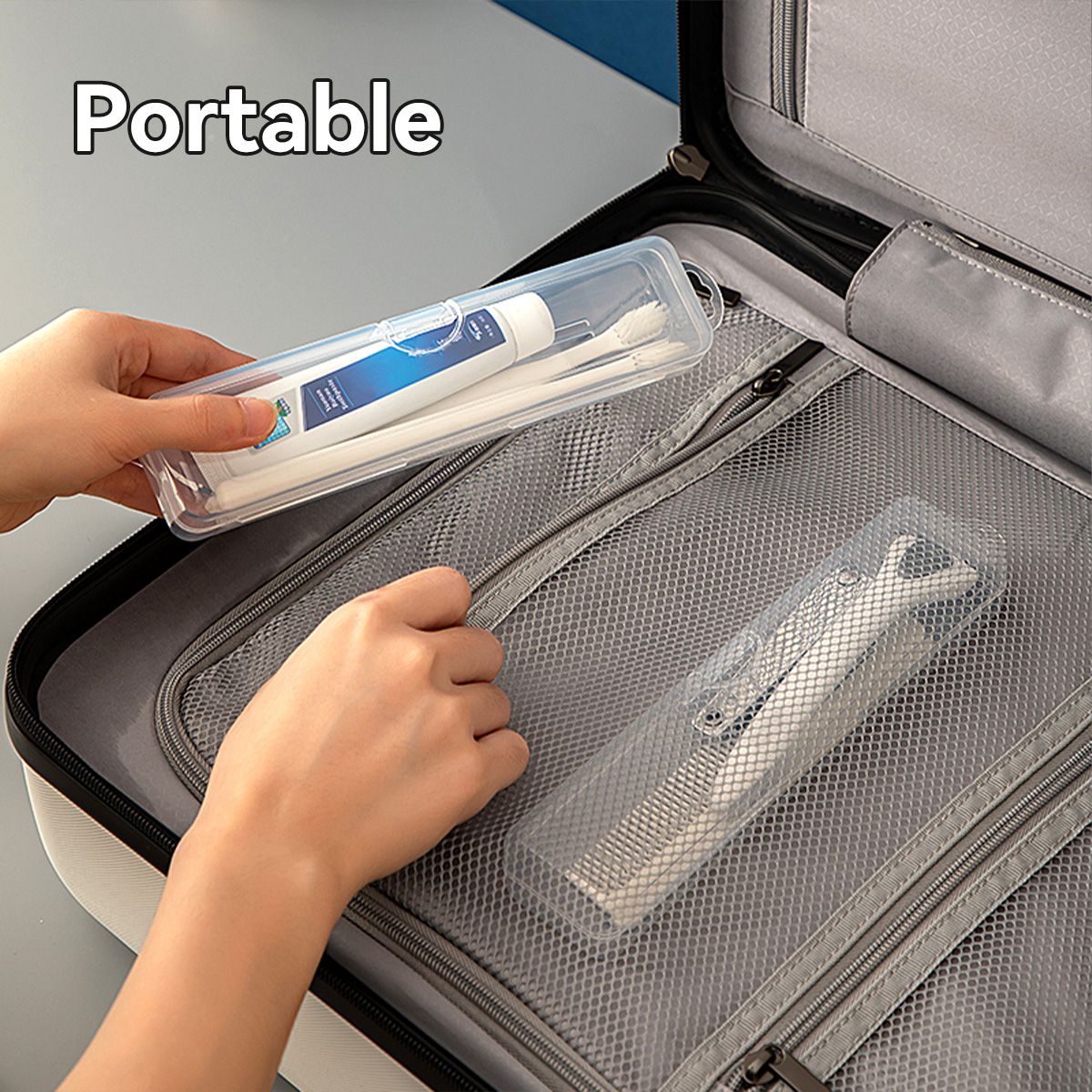 WORTHBUY Toothbrush Box Transp - Food Storage Organiser recension och pris