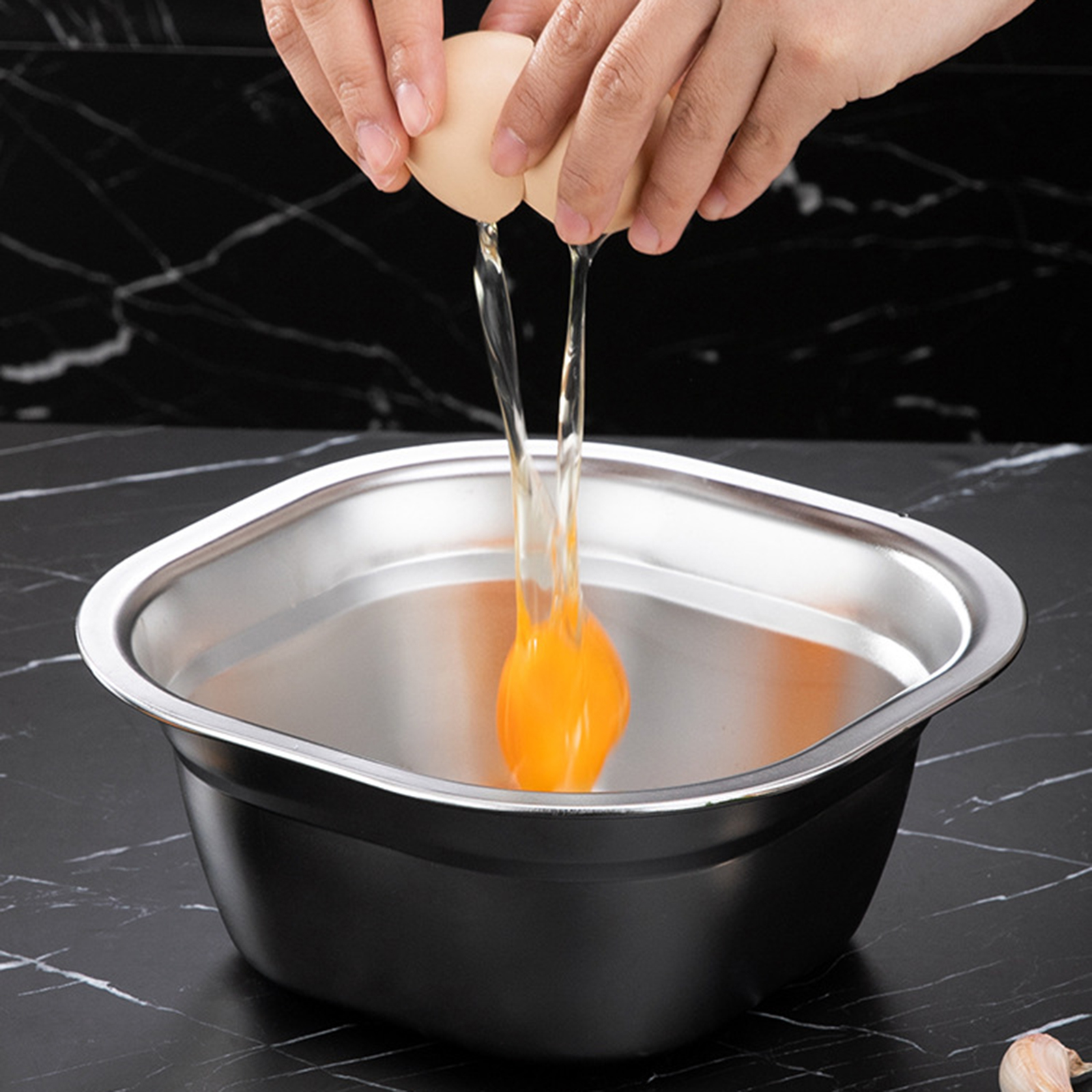 Stainless Steel Square Basin V - Food Storage Time recension och pris