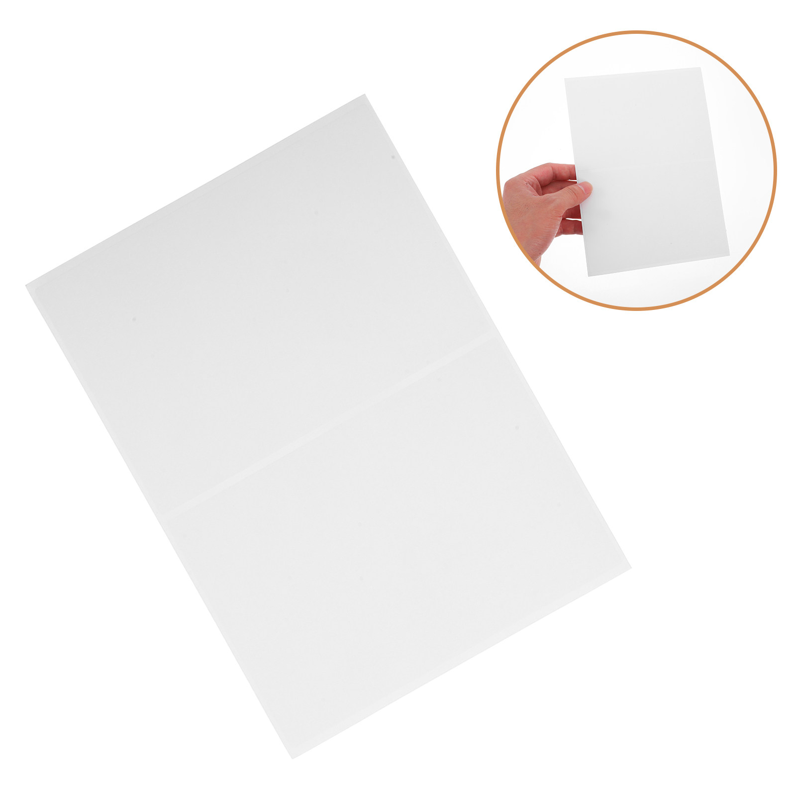 50Pcs 6x4 Inch Removable Blank - Food Storage Jar Labels recension och pris