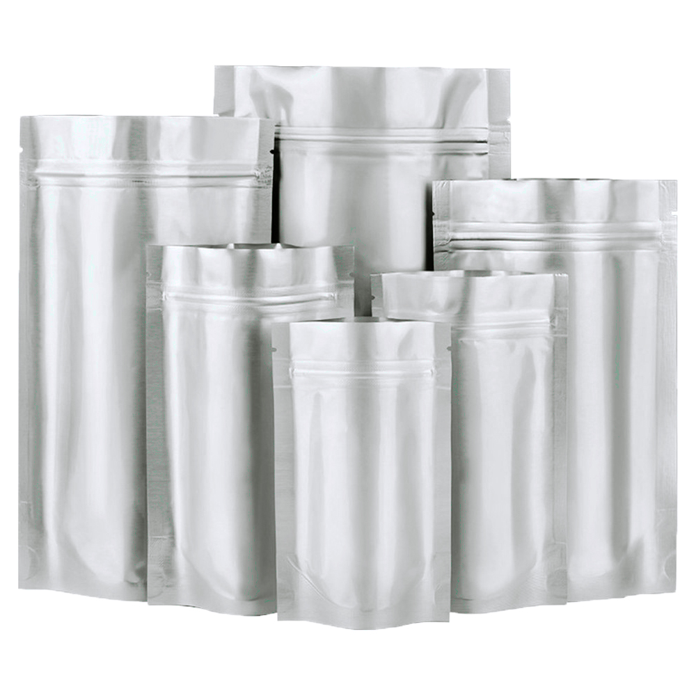 100Pcs Silver Zip Lock Pure My - Food Storage Ziploc Bags recension och pris