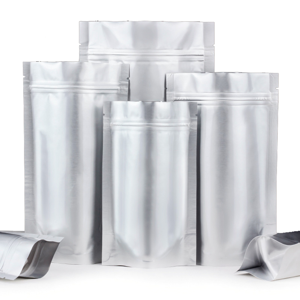 100Pcs Silver Zip Lock Pure My - Food Storage Ziploc Bags recension och pris