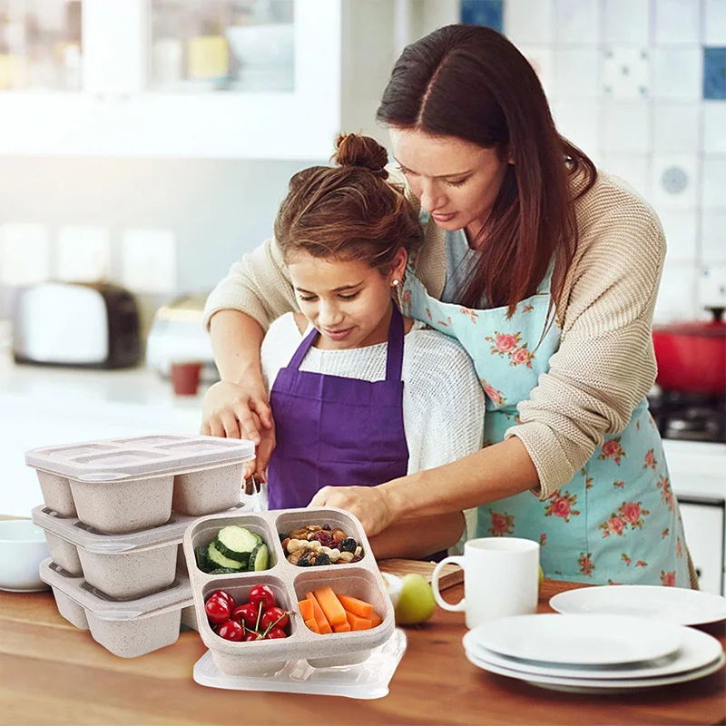 4 Grids Food Storage Box Porta - Food Storage Time recension och pris