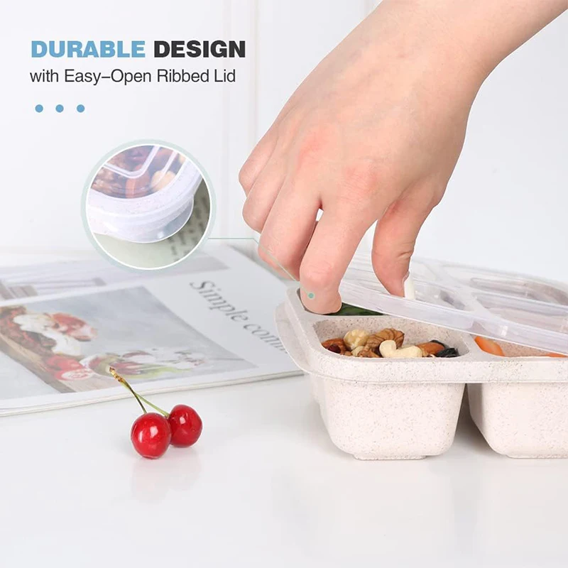 4 Grids Food Storage Box Porta - Food Storage Time recension och pris