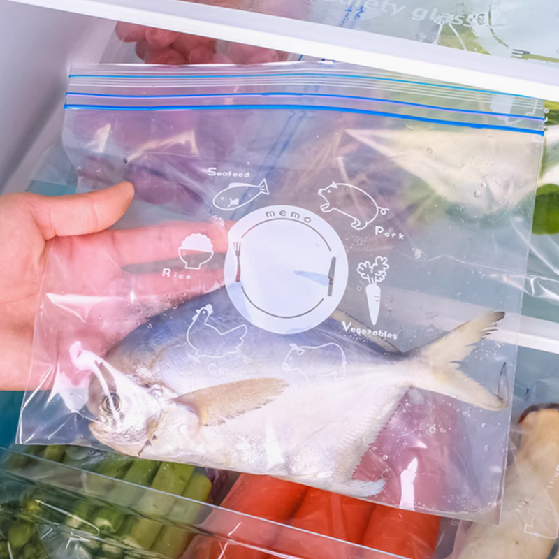 50Pcs Heavy-Duty Double Ziploc - Food Storage Ziploc Bags recension och pris