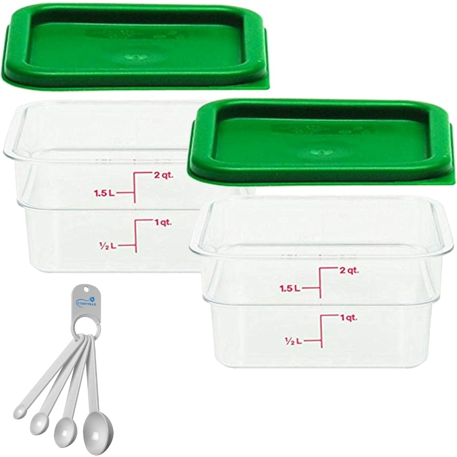 Cambro Polycarbonate Square 2  - Food Storage Quart Containers recension och pris