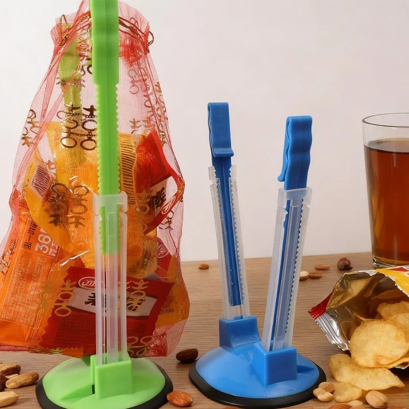 Hands Free Baggy Rack Clip Adj - Food Storage Bags Reusable recension och pris