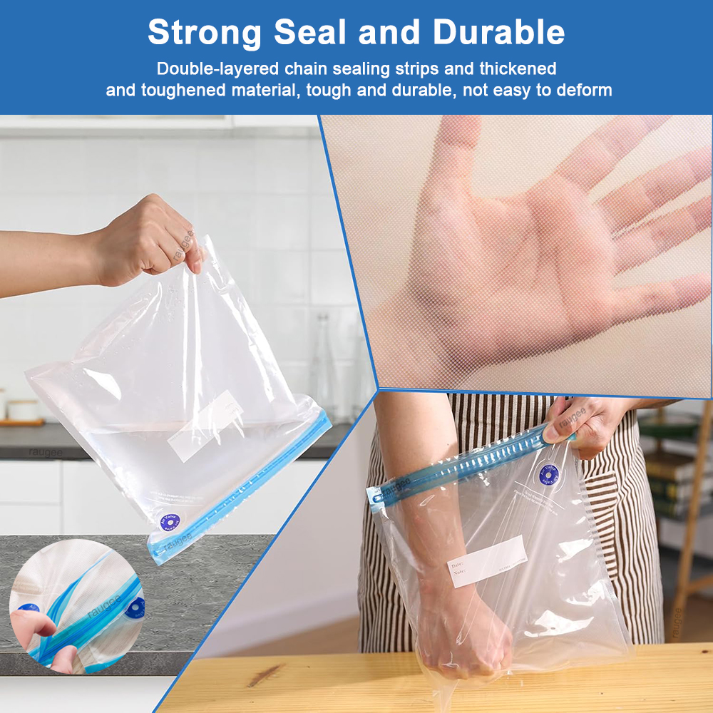 Vacuum Bags 10pcs Food Vacuum  - Food Storage Bags Reusable recension och pris