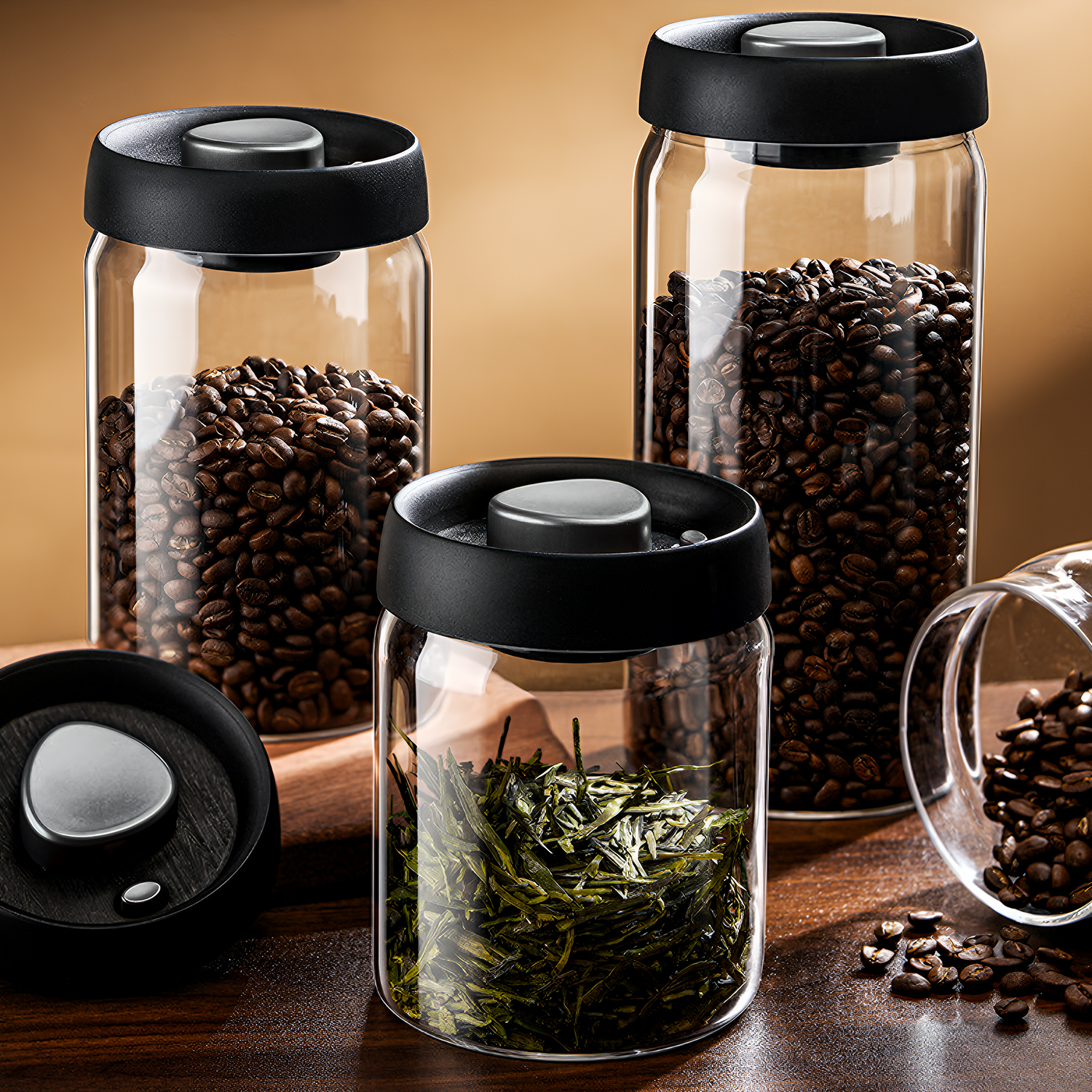 OANKR Vacuum Coffee Canister 5 - Food Storage Time recension och pris