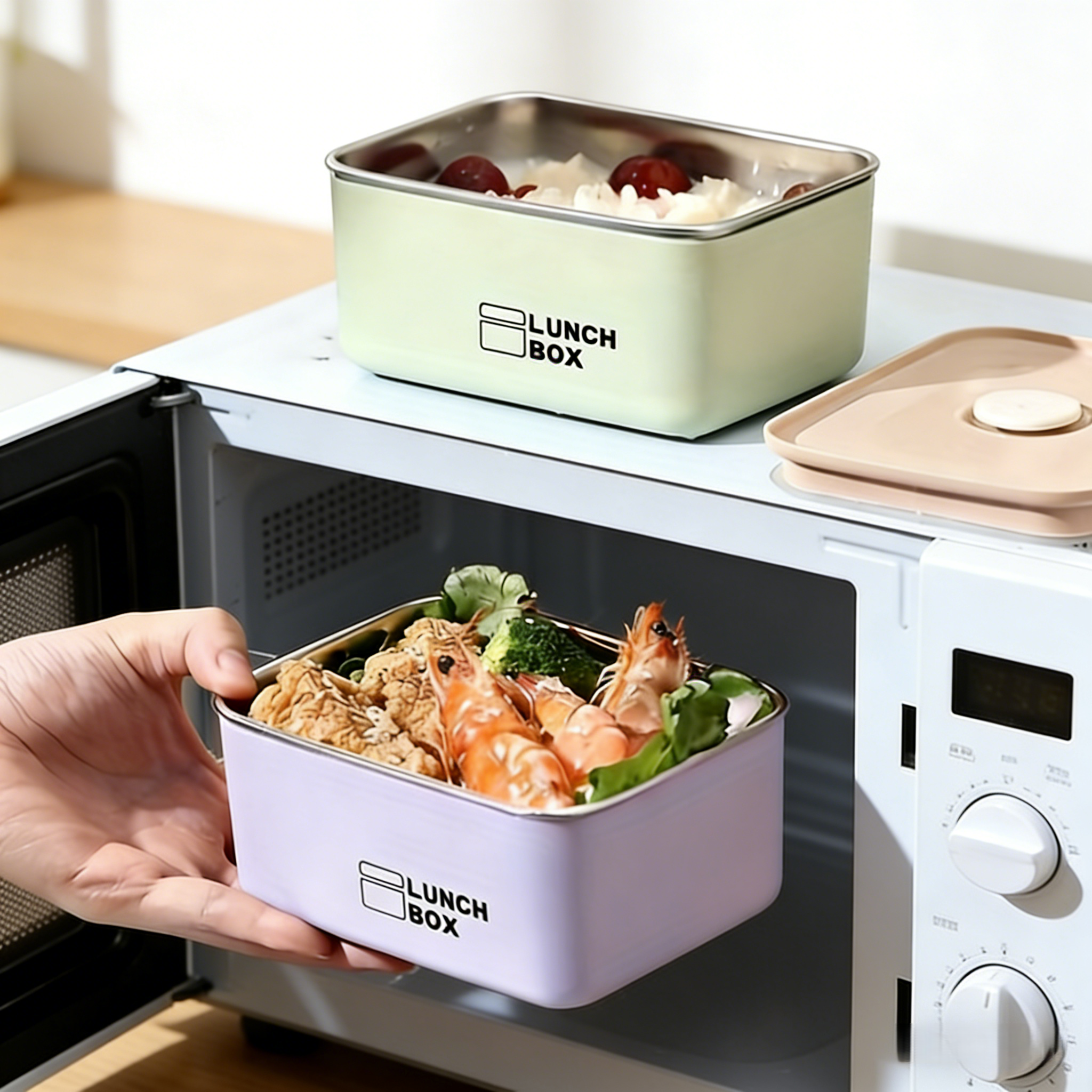 Stainless Steel Leak-Proof Foo - Food Storage Stainless Steel Containers recension och pris