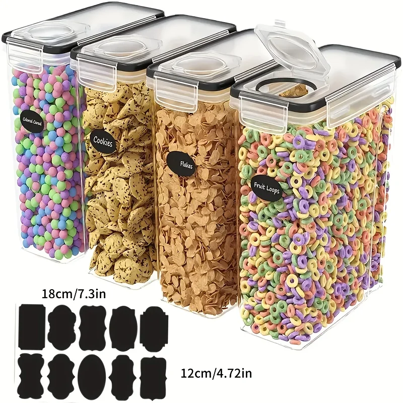 49PCS Kitchen Storage Labels | - Food Storage Jar Labels recension och pris