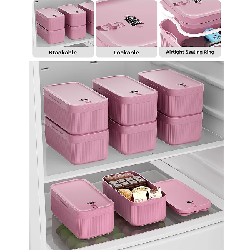Lock Box with Locker,Lockbox f - Food Storage Lock Box recension och pris
