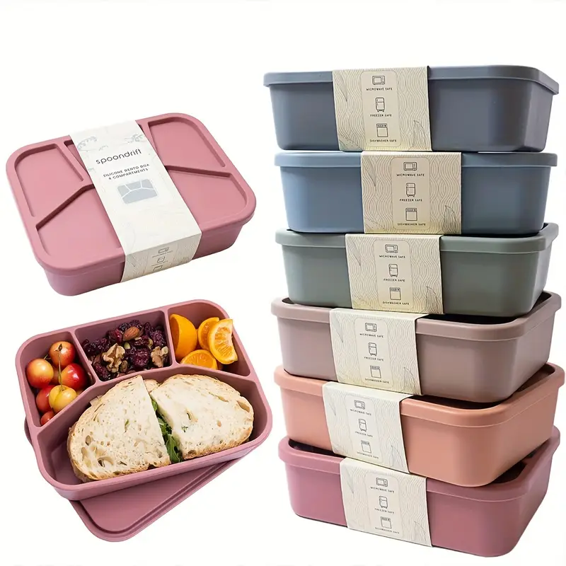 Food-grade eco-friendly leak-p - Food Storage With Compartments recension och pris