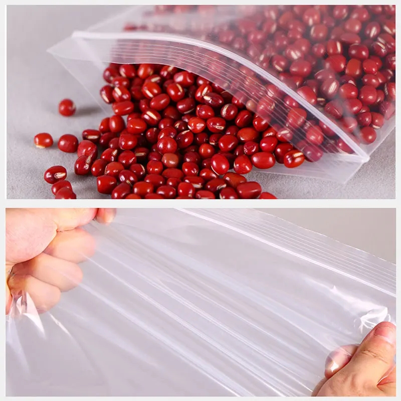100Pcs Thicken Zipper Sealed B - Food Storage Ziploc Bags recension och pris