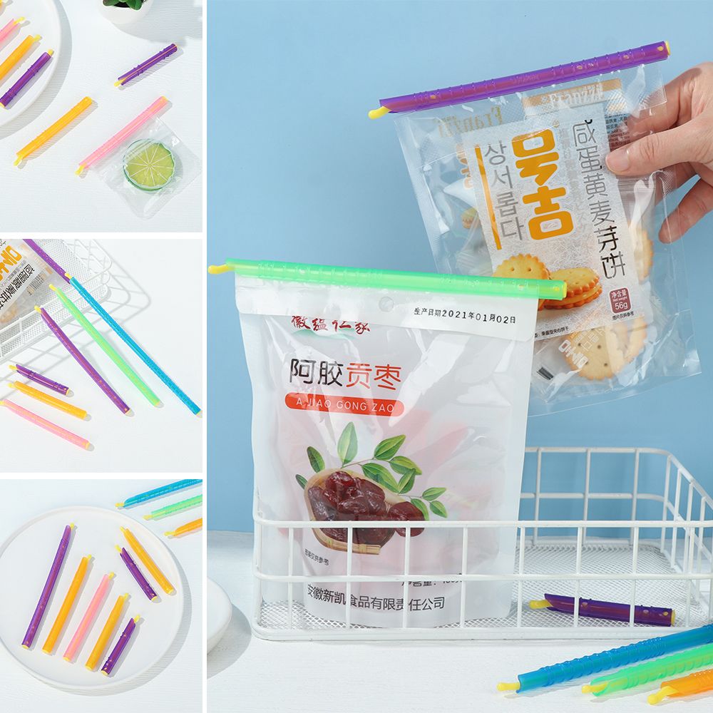 5PCS Magic Bag Sealer Stick Fo - Lock And Lock Food Storage recension och pris