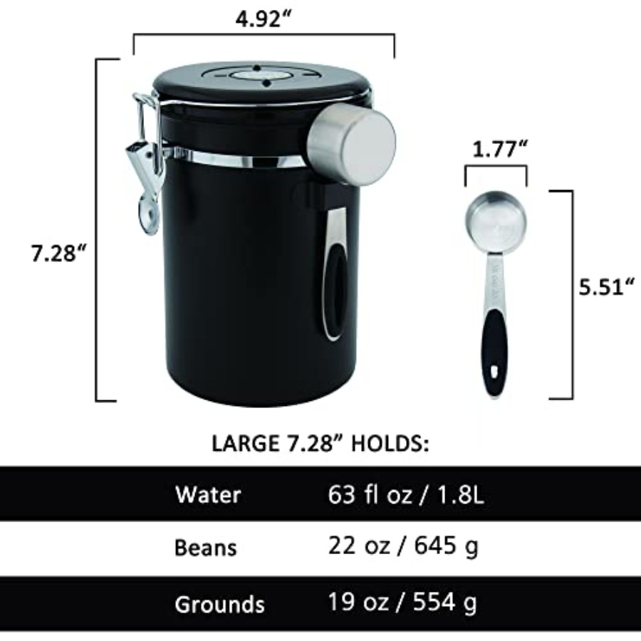 x 2pack 22oz Airtight Stainles - Food Storage Stainless Steel Containers recension och pris