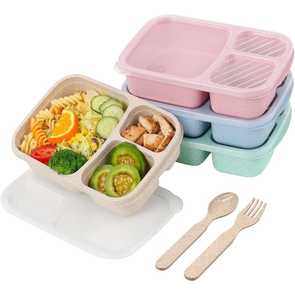 1 Bento Box Lunch Box for Kids - Food Storage With Compartments recension och pris