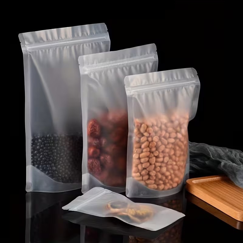 Frosted Clear Ziplock Bag Food - Food Storage Ziploc Bags recension och pris