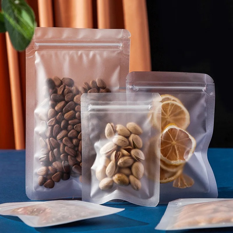 Frosted Clear Ziplock Bag Food - Food Storage Ziploc Bags recension och pris