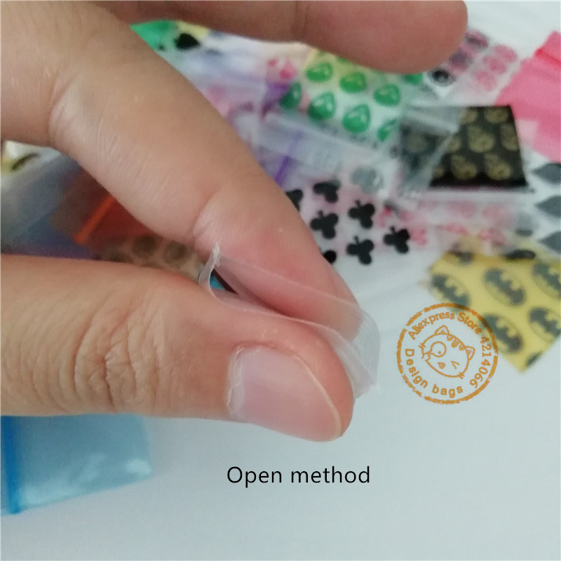 400 Baggies 4 Designs Zip lock - Lock And Lock Food Storage recension och pris