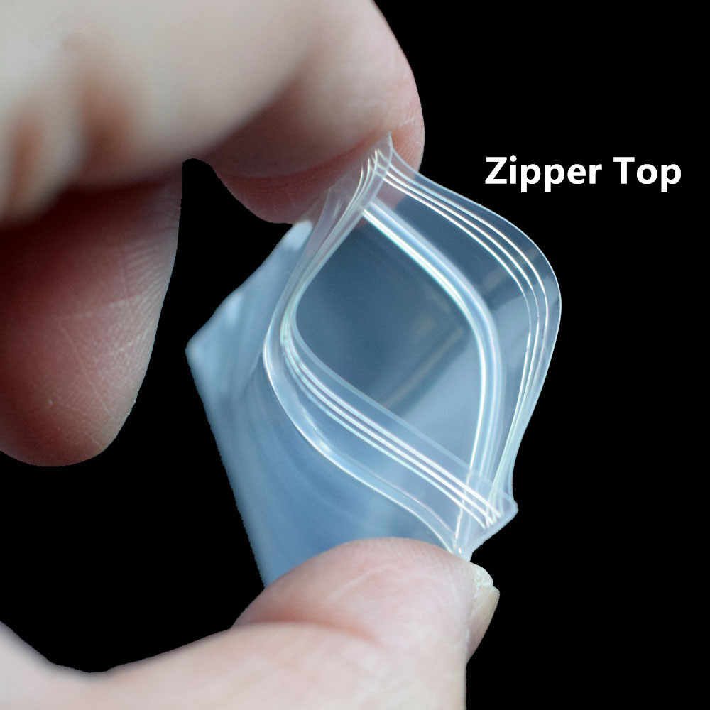 100pcs Extra Thick Transparent - Food Storage Ziploc Bags recension och pris