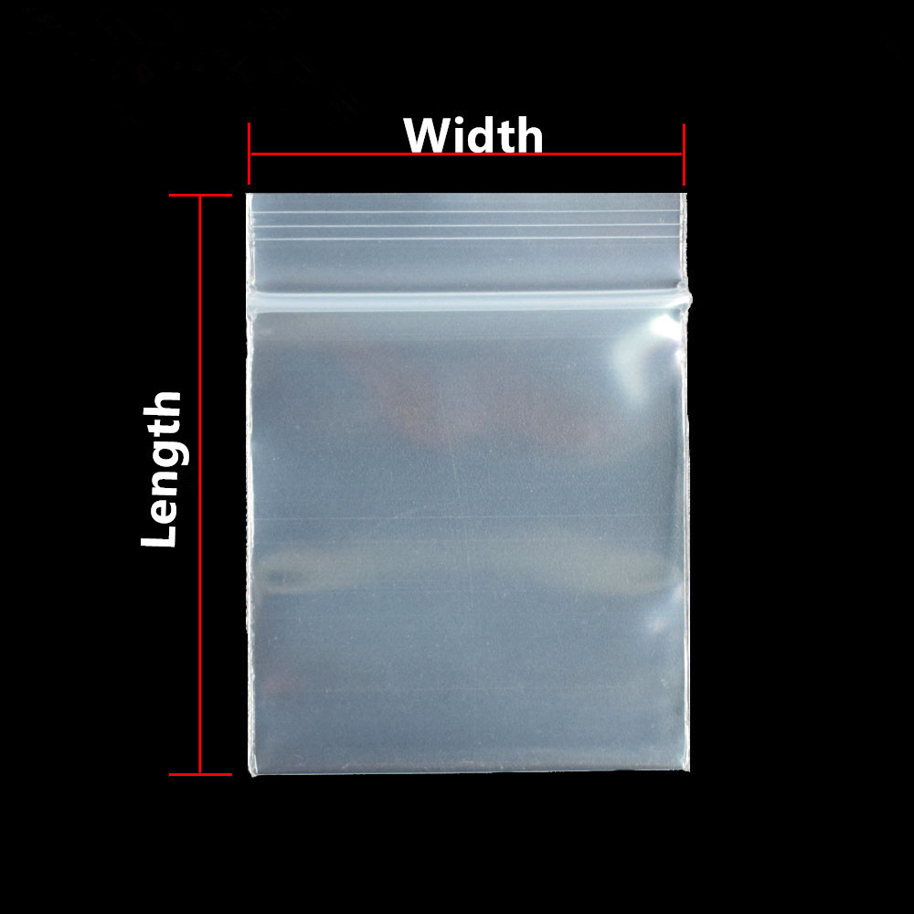100pcs Extra Thick Transparent - Food Storage Ziploc Bags recension och pris