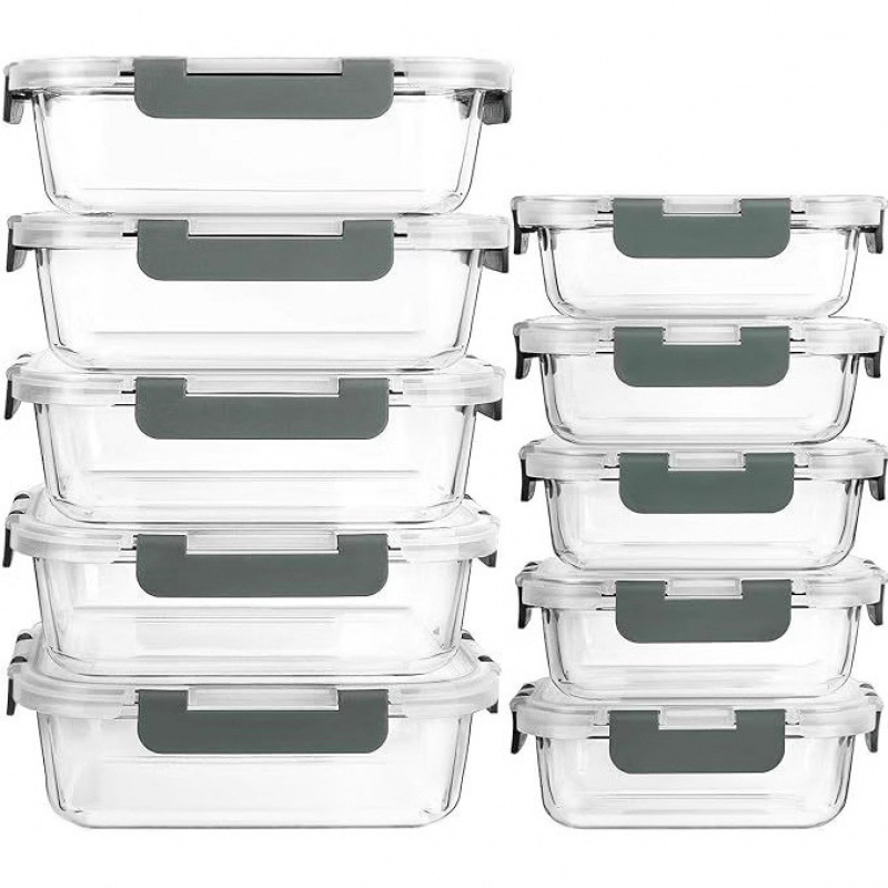 Glass Food Storage Container W - Food Storage Freezer Containers recension och pris