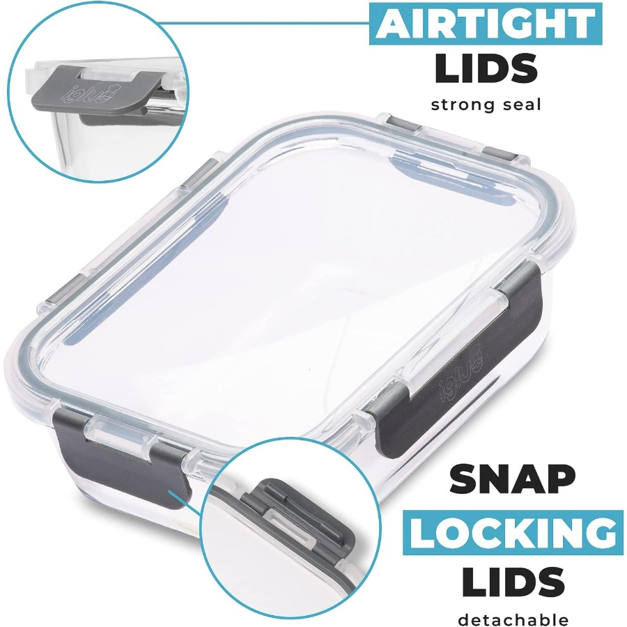 Glass Food Storage Containers  - Lock And Lock Food Storage recension och pris