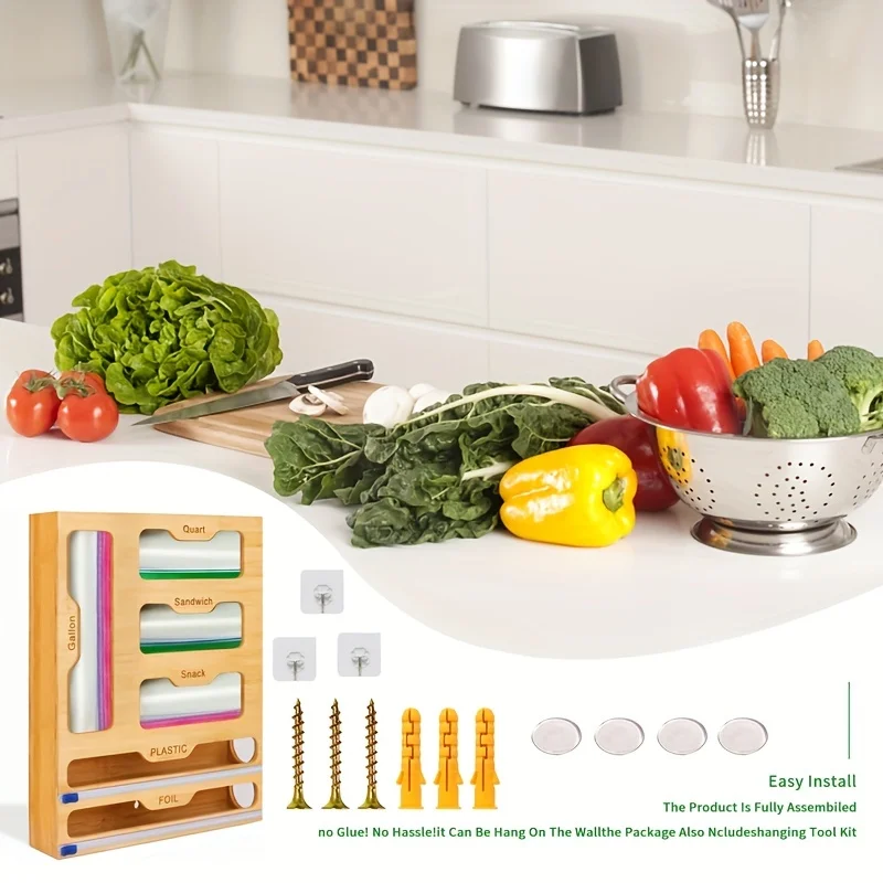 Kitchen Storage Shelf Plastic  - Food Storage Organiser recension och pris
