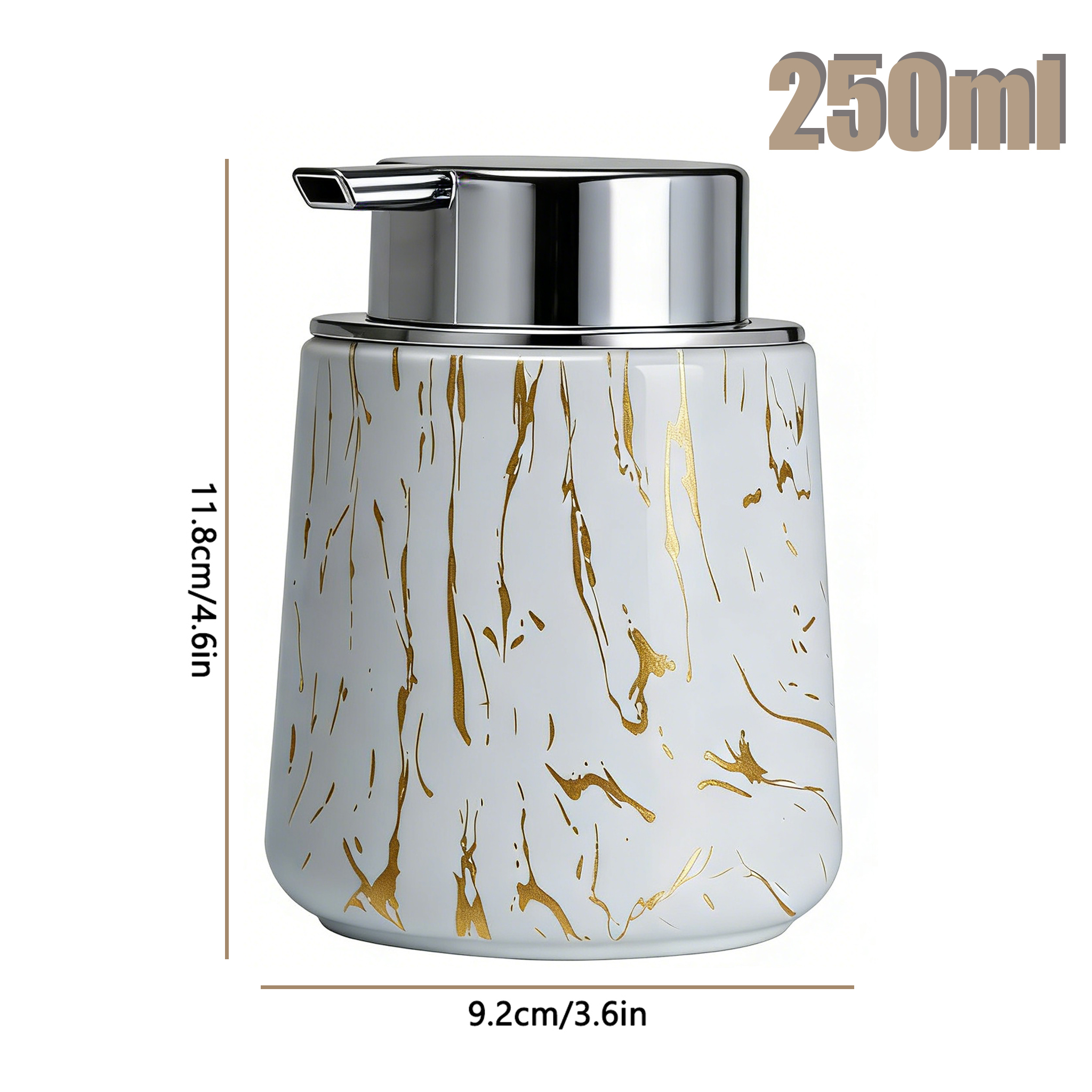 Elegant Bathroom Foam Soap Dis - Food Storage Organiser recension och pris