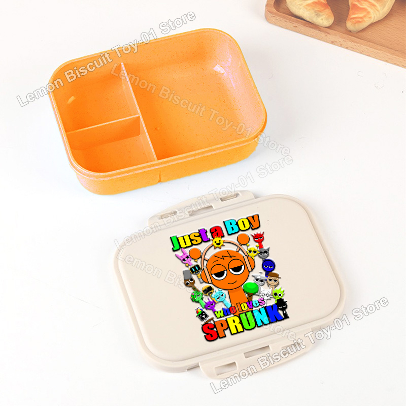 Sprunkis Series Portable Bento - Food Storage With Compartments recension och pris