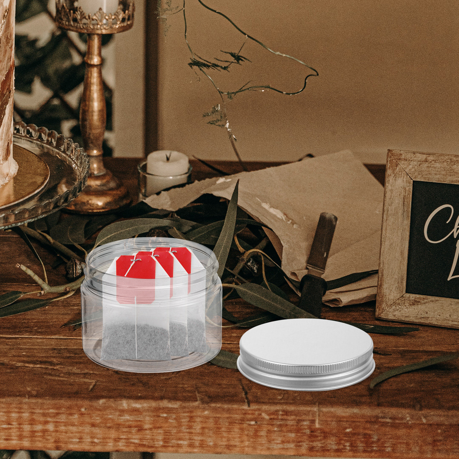 10Pcs Small Jars Food Storage  - Food Storage Jars Plastic recension och pris