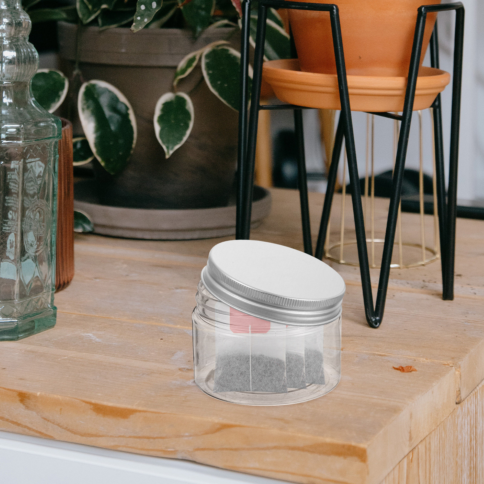 10Pcs Small Jars Food Storage  - Food Storage Jars Plastic recension och pris