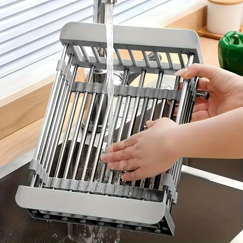 Expandable Stainless Steel Sin - Food Storage Organiser recension och pris