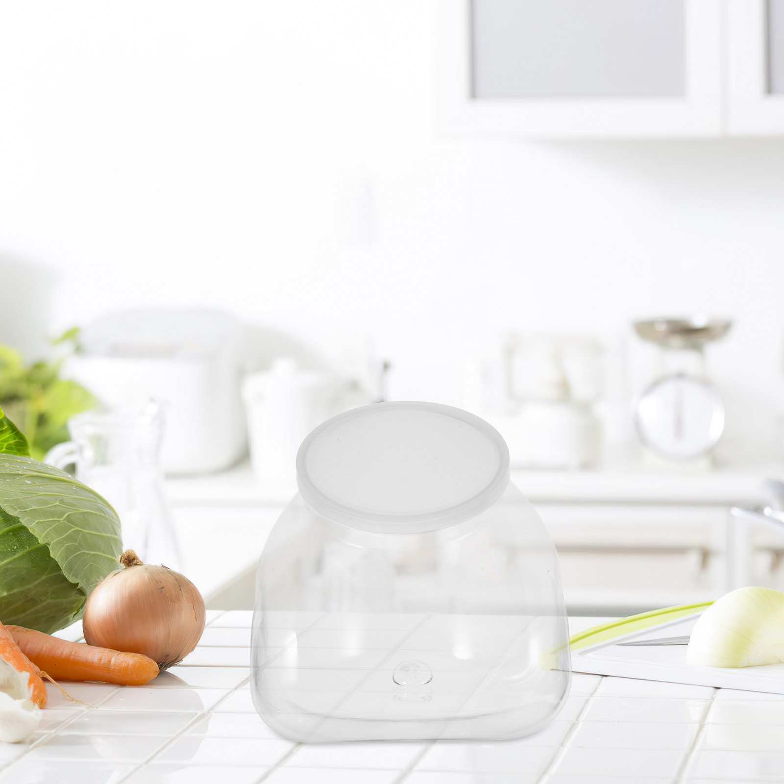 Wide Mouth Plastic Storage Jar - Food Storage Jars Plastic recension och pris