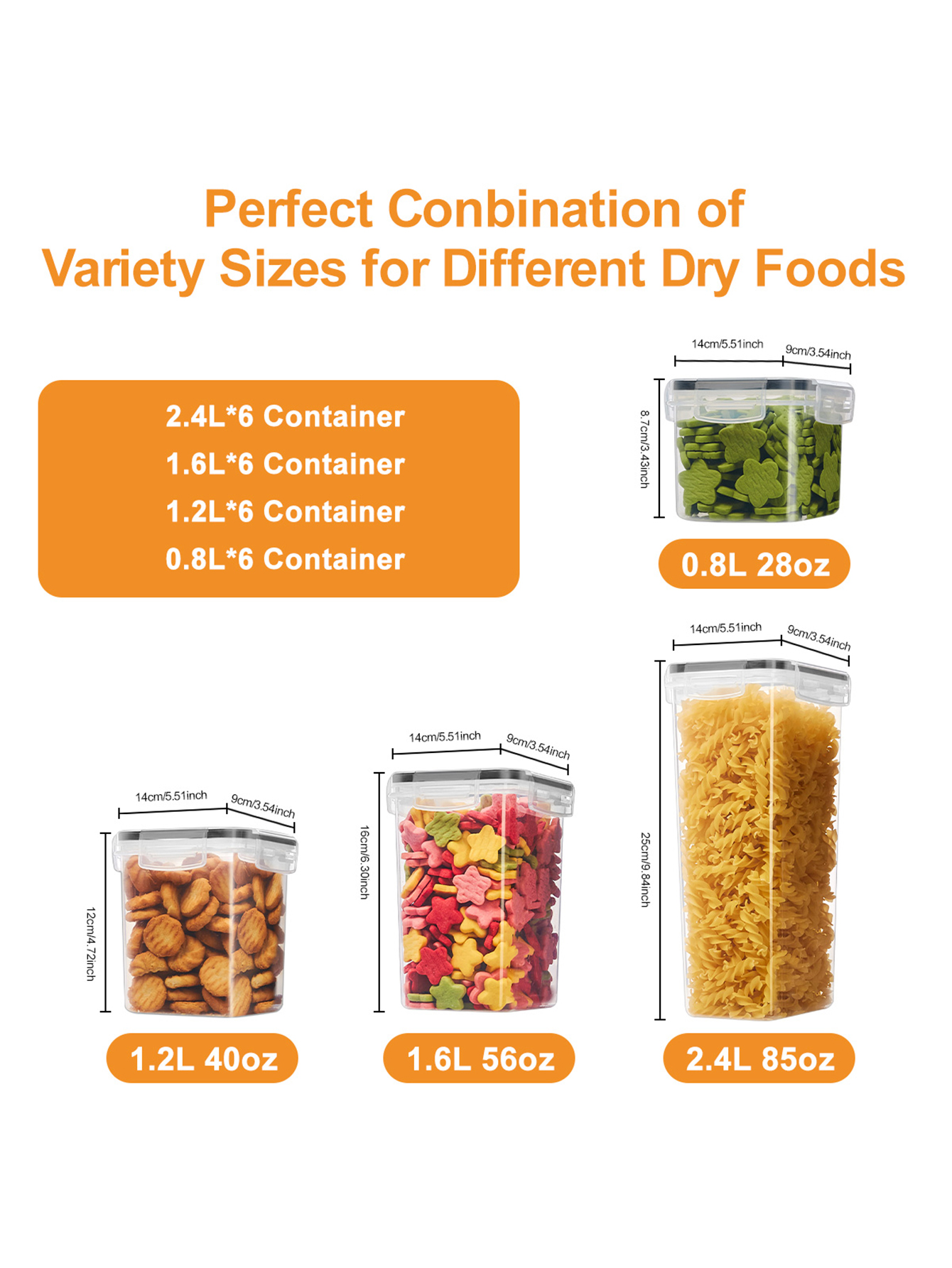 48pcs,Sealed food storage cont - Food Storage Jar Labels recension och pris