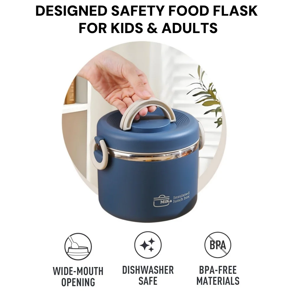 Stainless Thermal Insulation B - Food Storage Stainless Steel Containers recension och pris