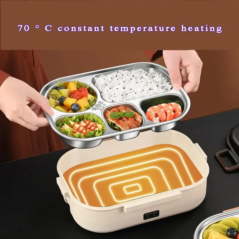 Electric Heated Lunch Boxes St - Food Storage Time recension och pris